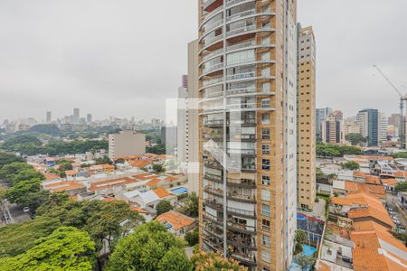 Vista da Varanda de apartamento à venda com 1 quarto, 68m² em Pinheiros, São Paulo