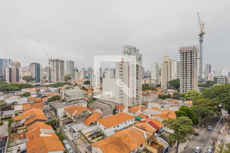 Vista da Varanda de apartamento à venda com 1 quarto, 68m² em Pinheiros, São Paulo