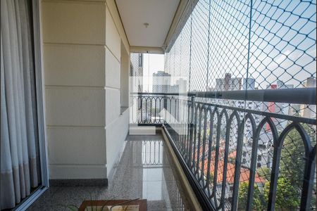 Varanda da Sala de apartamento para alugar com 3 quartos, 168m² em Centro, Santo André