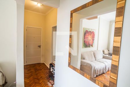 Sala hall de entrada de apartamento à venda com 2 quartos, 74m² em Flamengo, Rio de Janeiro