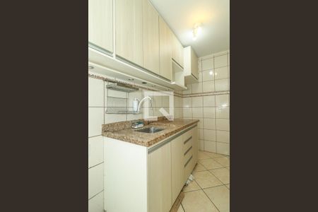Cozinha e Área de Serviço de apartamento à venda com 1 quarto, 44m² em Passo D’areia, Porto Alegre