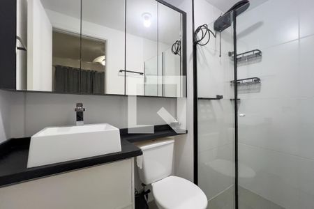 Banheiro de apartamento à venda com 1 quarto, 23m² em Sé, São Paulo