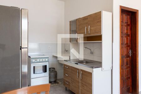 Sala/Cozinha de kitnet/studio para alugar com 1 quarto, 32m² em Cavalhada, Porto Alegre