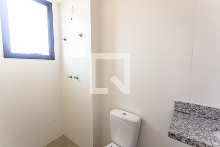 Banheiro da Suíte de apartamento à venda com 2 quartos, 51m² em União, Belo Horizonte