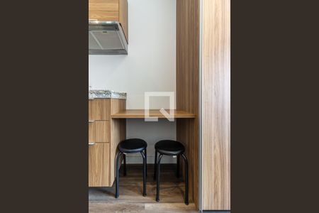 Cozinha - Detalhe de kitnet/studio para alugar com 1 quarto, 27m² em República, São Paulo