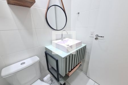Apartamento para alugar com 31m², 1 quarto e sem vagaBanheiro da Suíte