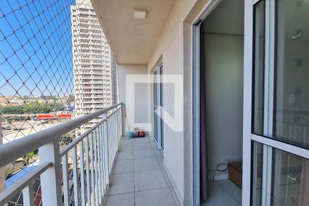 Varanda da Sala de apartamento para alugar com 1 quarto, 31m² em Vila Ema, São Paulo