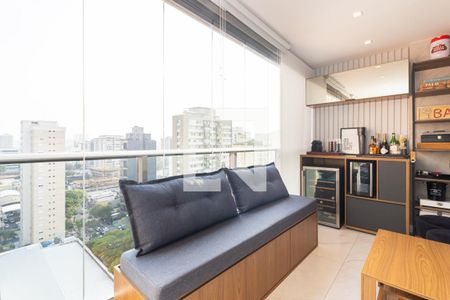 Varanda de apartamento à venda com 2 quartos, 72m² em Indianópolis, São Paulo