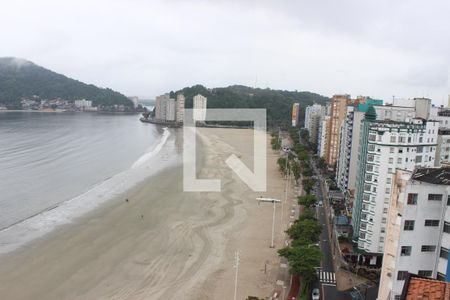 Vista da Sacada de apartamento para alugar com 2 quartos, 98m² em Centro, São Vicente