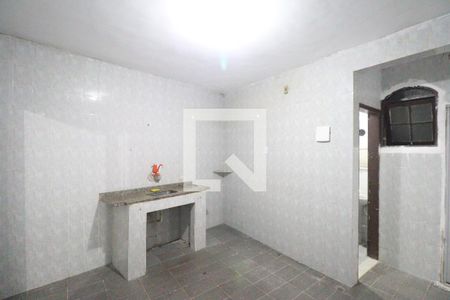 Cozinha e Área de Serviço de casa para alugar com 1 quarto, 45m² em Barro Vermelho, São Gonçalo
