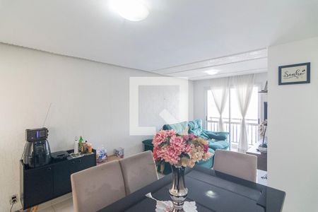Sala de apartamento à venda com 3 quartos, 70m² em Vila Valparaiso, Santo André