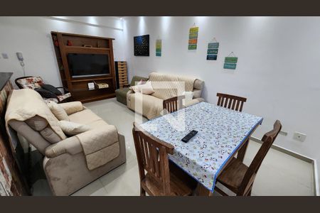 Sala de apartamento para alugar com 2 quartos, 81m² em José Menino, Santos