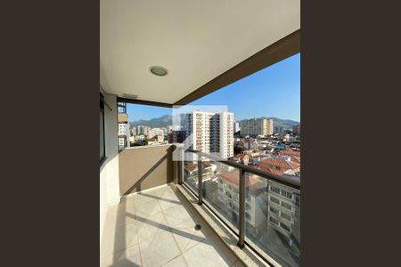 Varanda da Sala de apartamento para alugar com 1 quarto, 45m² em Cachambi, Rio de Janeiro