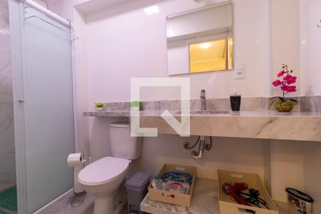Studio para alugar com 24m², 1 quarto e 1 vaga Studio para alugar com 24m², 1 quarto e 1 vagaBanheiro