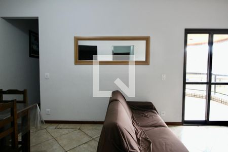 Sala de apartamento para alugar com 3 quartos, 96m² em Loteamento João Batista Julião, Guarujá
