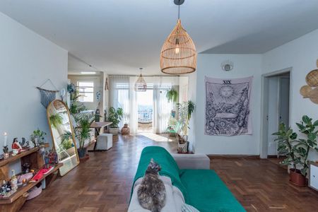 Sala de apartamento para alugar com 3 quartos, 124m² em São Lucas, Belo Horizonte