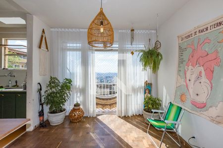 Sala de apartamento para alugar com 3 quartos, 124m² em São Lucas, Belo Horizonte