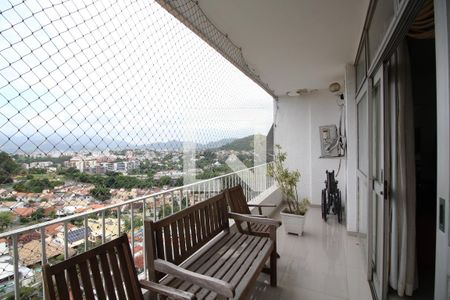 Varanda de apartamento à venda com 4 quartos, 142m² em Freguesia (jacarepaguá), Rio de Janeiro