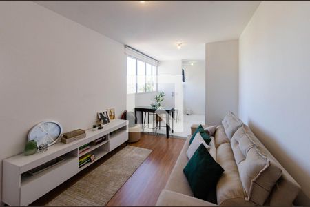 Sala de apartamento à venda com 2 quartos, 51m² em Estoril, Belo Horizonte
