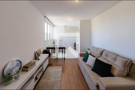 Sala de apartamento à venda com 2 quartos, 51m² em Estoril, Belo Horizonte