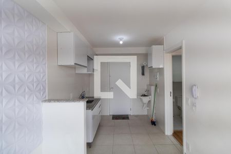 Sala/Cozinha de apartamento à venda com 1 quarto, 29m² em Vila Ré, São Paulo