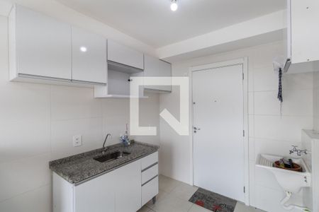 Sala/Cozinha de apartamento à venda com 1 quarto, 29m² em Vila Ré, São Paulo