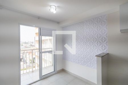 Sala/Cozinha de apartamento à venda com 1 quarto, 29m² em Vila Ré, São Paulo