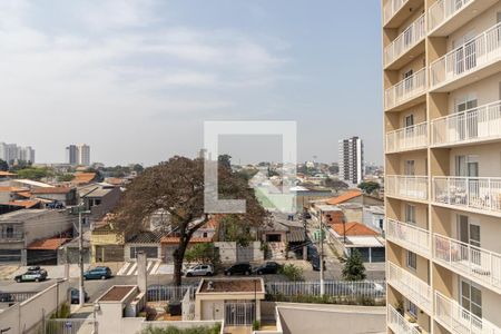 Varanda vista de apartamento à venda com 1 quarto, 29m² em Vila Ré, São Paulo