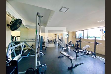 Apartamento para alugar com 80m², 1 quarto e 2 vagas Apartamento para alugar com 80m², 1 quarto e 2 vagasÁrea comum - Academia