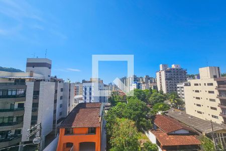 Vista de apartamento para alugar com 2 quartos, 109m² em Jardim Tres Marias, Guarujá