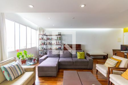 Sala de apartamento à venda com 2 quartos, 117m² em Perdizes, São Paulo