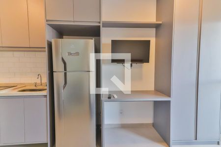 Studio - Cozinha e Quarto de kitnet/studio para alugar com 1 quarto, 26m² em Butantã, São Paulo