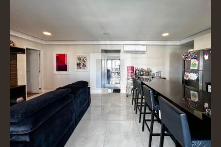 Sala de apartamento à venda com 3 quartos, 108m² em Brooklin Paulista, São Paulo