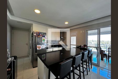 Cozinha de apartamento à venda com 3 quartos, 108m² em Brooklin Paulista, São Paulo