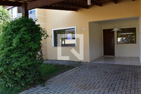 Casa de condomínio para alugar com 140m², 3 quartos e 2 vagasFachada do sobrado