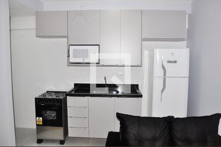 Cozinha de kitnet/studio para alugar com 1 quarto, 29m² em Vila Paulicéia, São Paulo