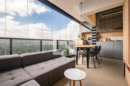 Sala de apartamento à venda com 1 quarto, 42m² em Cerqueira César, São Paulo