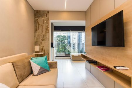 Sala  de apartamento para alugar com 1 quarto, 50m² em Jardim Paulista, São Paulo