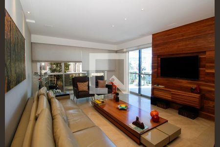 Sala de apartamento para alugar com 4 quartos, 209m² em Lourdes, Belo Horizonte