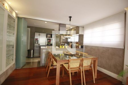 Sala de Jantar de apartamento à venda com 4 quartos, 150m² em Indianópolis, São Paulo