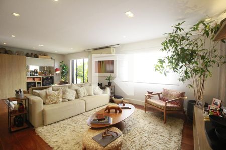 Sala de apartamento à venda com 4 quartos, 150m² em Indianópolis, São Paulo