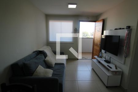 Sala / Cozinha de apartamento para alugar com 2 quartos, 44m² em Vila Dom Pedro Ii, São Paulo
