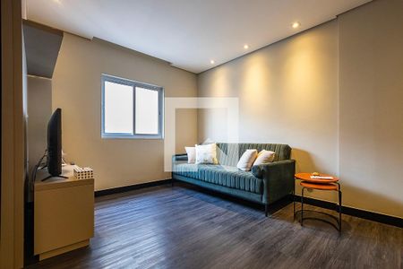 Sala/Cozinha de apartamento para alugar com 1 quarto, 47m² em Pinheiros, São Paulo