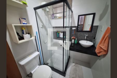 Banheiro da Suíte de apartamento à venda com 3 quartos, 92m² em Méier, Rio de Janeiro
