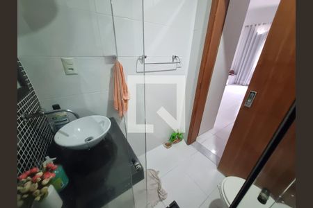 Banheiro da Suíte de apartamento à venda com 3 quartos, 92m² em Méier, Rio de Janeiro