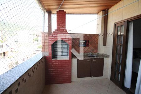 Apartamento à venda com 121m², 2 quartos e 1 vagaChurrasqueira