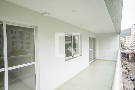 Varanda da Sala de apartamento à venda com 3 quartos, 97m² em Botafogo, Rio de Janeiro