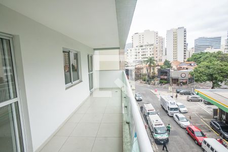 Varanda da Sala de apartamento à venda com 3 quartos, 94m² em Botafogo, Rio de Janeiro