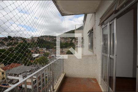 Varanda da Sala de apartamento para alugar com 2 quartos, 60m² em Campinho, Rio de Janeiro