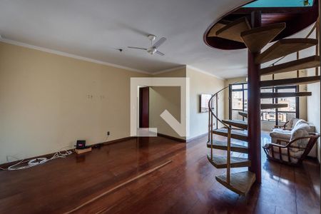 Sala de apartamento para alugar com 4 quartos, 360m² em Ponta da Praia, Santos